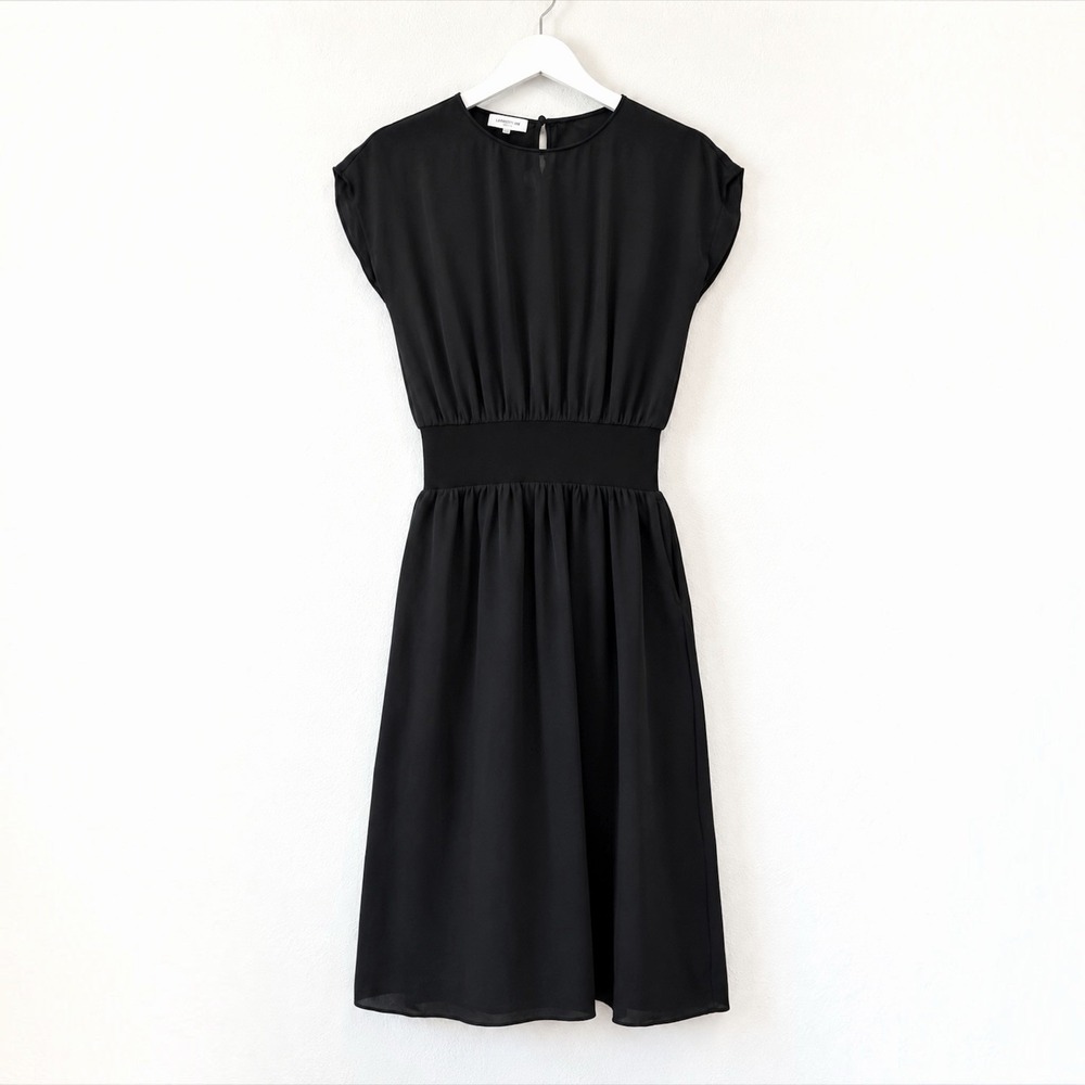 Lafayette 148 100% Silk Midi Dress *Flaw